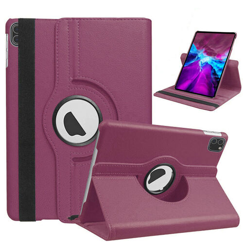 360 Degree Rotating Stand Smart Cover for Apple iPad Pro 11  (2020 / 2021 / 2022) - Purple