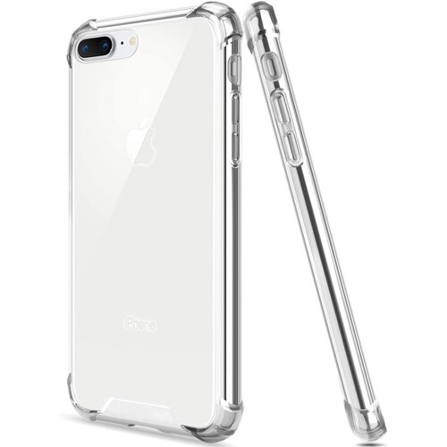Slim Clear Soft TPU Case Hard Corner Bumper for Apple iPhone 7/8/SE (2020)/SE (2022) - Clear