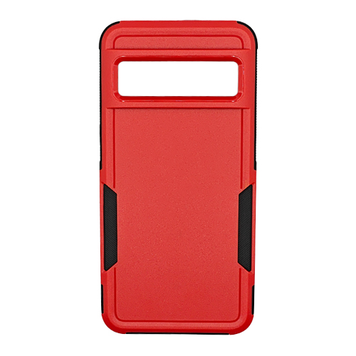 Dual Layer Shockproof Case for Google Pixel 8 Pro - Red