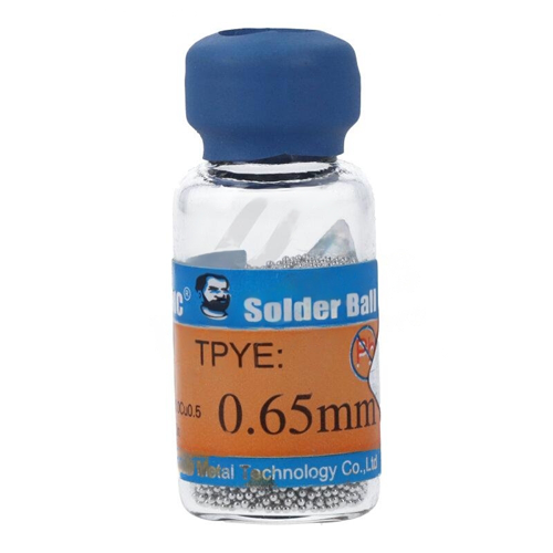 MECHANIC Lead Free Solder Ball 1000pcs / Bottle 0.65mm