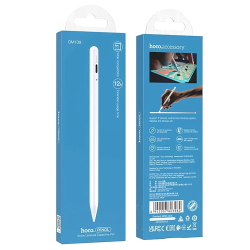 Hoco Active Universal Capacitive Pen GM109 - White