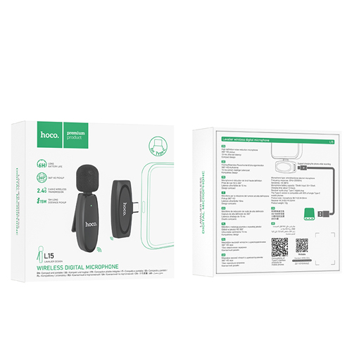 Hoco Wireless Digital Microphone for Type-C L15