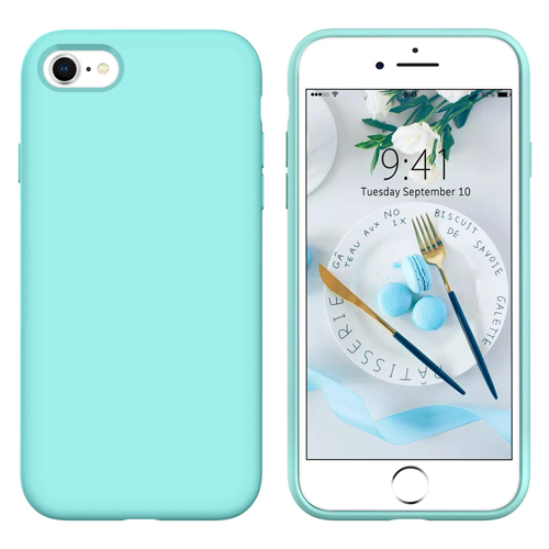 Premium Silicone Case for Apple iPhone 6/7/8/SE (2020)/SE (2022) - Teal
